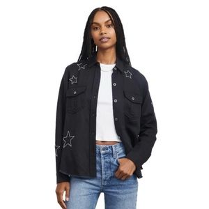 Rails NWT Loren in Black Embroidered Stars - Size Small ⭐️